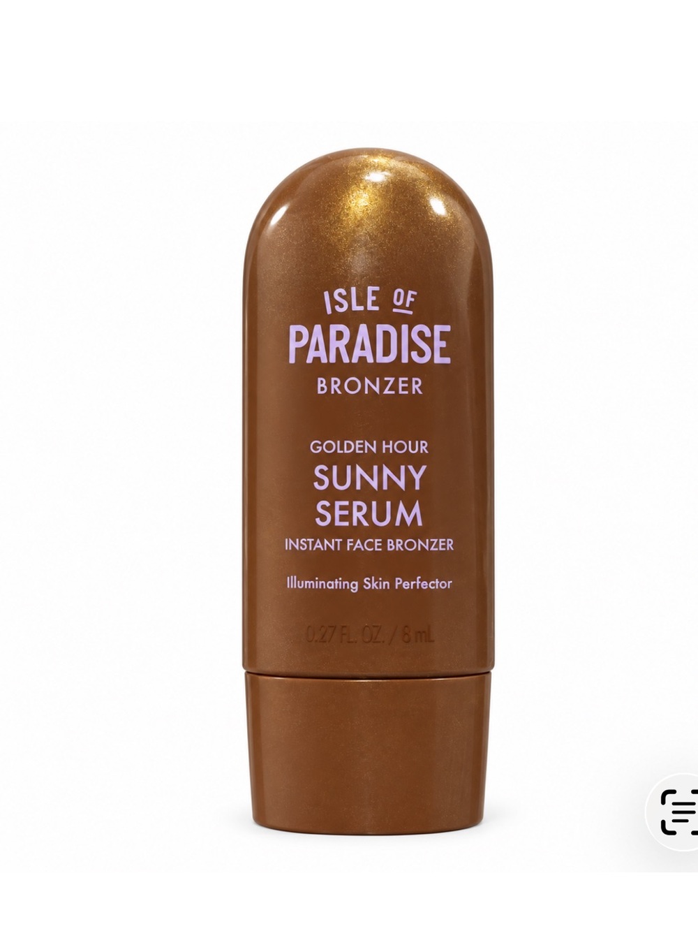 Isle of Paradise Sunny Serum Face Bronzer Mini in Golden Hour 8ml BRAND NEW